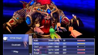 Final Fantasy IV (PC) - Final Boss: Zeromus (Active\/Hard) + Ending