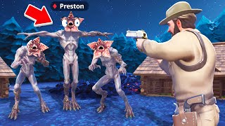 The BEST Hiding Spot in Fortnite Prop Hunt! (Stranger Things)