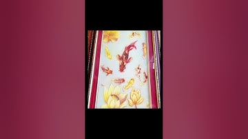 Cửa hàng giày Pj tổ chức ĐẤU GIÁ bức tranh làm từ ĐÁ QUÝ“Cửu Ngư Quần Tụ” để giúp đỡ bà con khó khăn