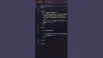 How To Change Text Color In Html🔥🤫 #shorts #html #coding #python