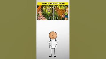 Who Is More Stupid ⁉️🤔 #riddle #challange#viralquiz #quiz #quiztime #viralvideo