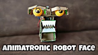 How to make a animatronics robot face  Jugad Machine