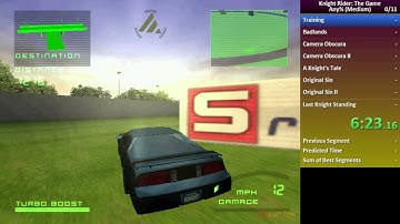 Knight Rider: The Game Any% 53:28.03 (Medium difficulty)