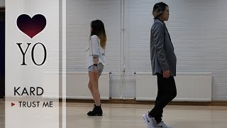 Dance Coverkard 카드 - Trust Mes2Yo - Nessa 네싸 & Pei 페이
