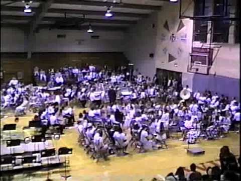 Faircrest Memorial Middle School 8th Grade Band   4/27/95