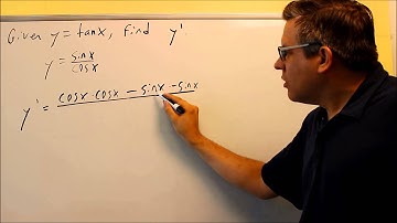 Derivatives of Tan(x), Cot(x), Sec(x), Csc(x)
