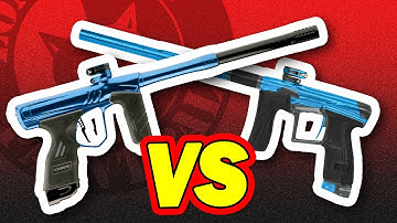 Dye DSR+ vs Planet Eclipse Geo 4 Paintball Marker Comparison | Lone Wolf Paintball Michigan