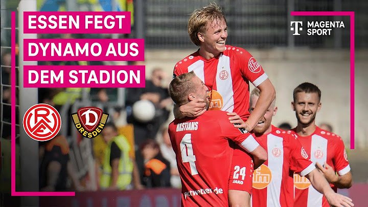 Rot-Weiss Essen - SG Dynamo Dresden, Highlights mit Live-Kommentar | 3. Liga | MAGENTA SPORT