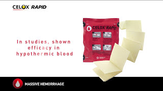 Celox almohadilla vascular