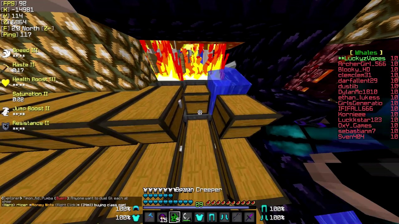 F Top Raid!!! Treasure Wars Factions : Minecraft