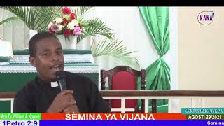 KKKT - DKMs Usharika wa Kana, Semina ya vijana inayoendeshwa na Mchungaji Dkt William kopwe