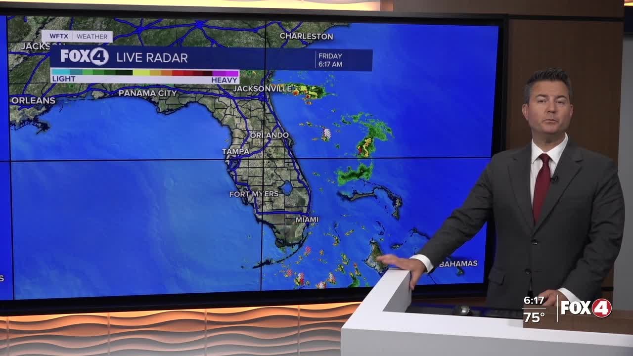 Rain chances going up over the Labor Day weekend - YouTube