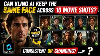 Can Kling AI Keep The Same Face Across 10 Movie Shots || @hiddenailab1 #viral #foryou #fyp