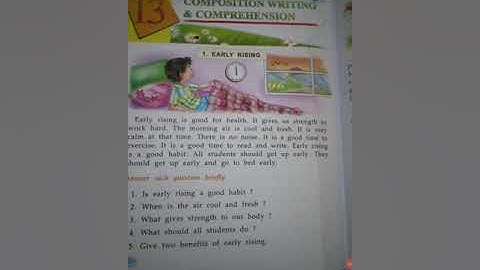 Class:3 English Language (Composition Writing And Comprehension)