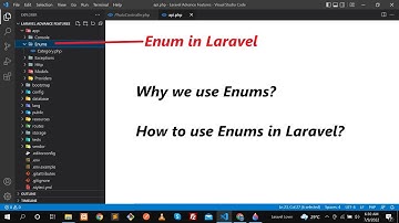 How to use Enum in Laravel | Where store Enums in Laravel Project | Enums in Laravel