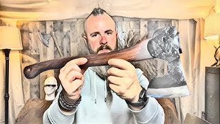 How to make your axe head black! Refinishing hack #axe #axethrowing #tips #vikings