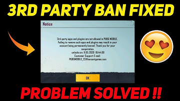 HOW TO FIX 3RD PARTY BAN PUBG MOBILE l VIRTUAL 3RD PARTY BAN FIX l 3RD PARTY BAN KAISE FIX KARE