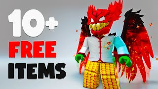 10+ EPIC FREE ROBLOX ITEMS! 😮🌽