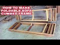 How to make sofa cumbed frame how to make sofa set step by step