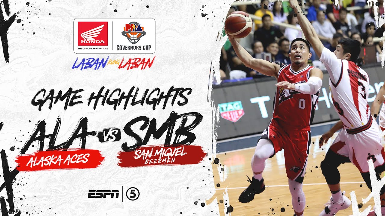 Highlights Alaska Vs San Miguel Pba Governors Cup 2019 Youtube