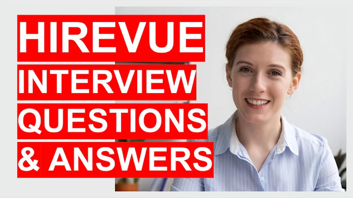 HIREVUE Interview Questions, Tips and Answers! How to PASS a HireVue Interview! - DayDayNews