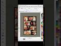 How to create photo frame in coreldraw ❤️| Rab kare #shortsfeed #trending #viral #shorts #photoframe