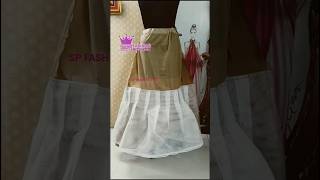 how to stitch cancan skirt #cancanskirt #bakram #ghagra#shortsvideo