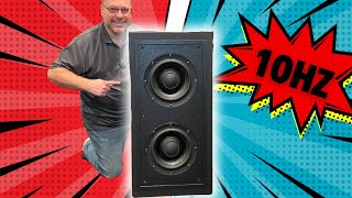 Shocking 10 Hz Home Theater In Wall Subwoofer - Believe It