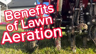 IMPORTANT Benefit of Lawn Aeration #lawncare #aerator #aeration