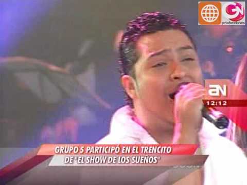 Grupo 5 particip en el trencito de "Reyes del Show...