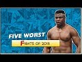 Five Worst MMA Fights of 2018