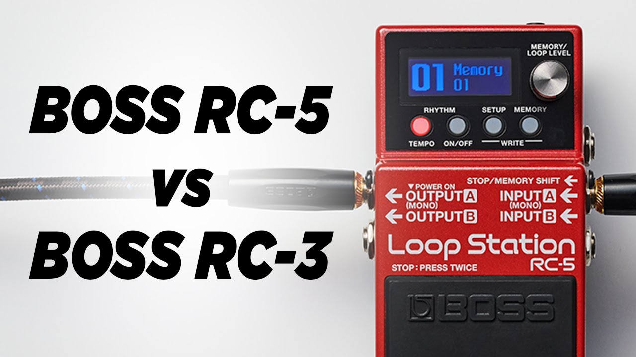 BOSS RC-5 Loop Station - Our Most Advanced Compact Guitar Looper