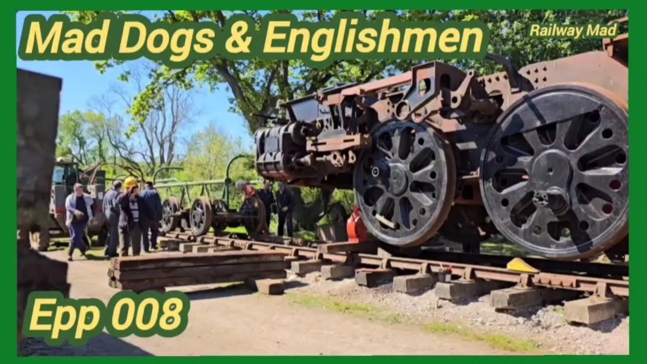 008 Railway Mad steam train locomotive Sir Frederick Pile 34058.Mad ...