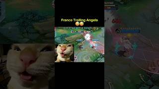 Franco trolling angela 😅 #shorts #mobilelegends #francoteam #franco #mlbbcreatorcamp #mlbb #memes