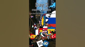 Day 2 map of europe but the top comment changes it
