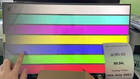 LM215WFA SS A3 AIO touch screen testing video