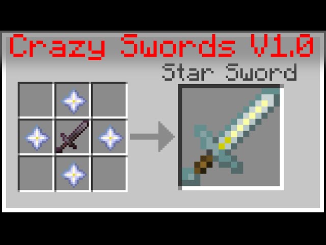 10 Custom Swords 1.17.1 Data Pack - Unique Custom Swords in Minecraft 