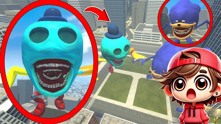 A DRONE captures INFECTED DOEY VS SONIC TAPES in REAL LIFE at Garry's Mod!