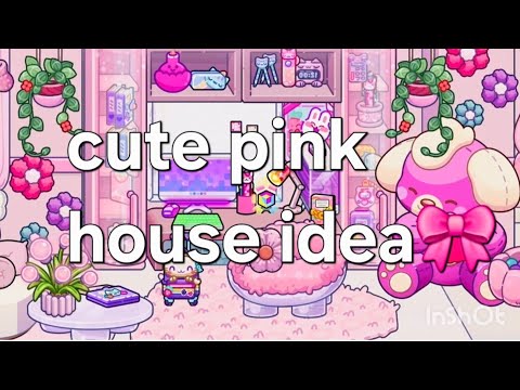 Cute Pink Bedroom Idea 🎀_ avatar world _