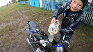 Артём уговорил съездить на рыбалку в заброшенное село