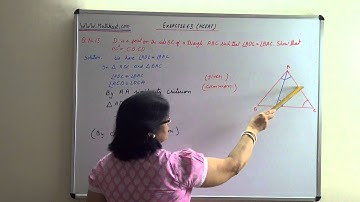 Similar Triangles Geometry - Class 10 Q.No.13 Exercise 6.3 NCERT