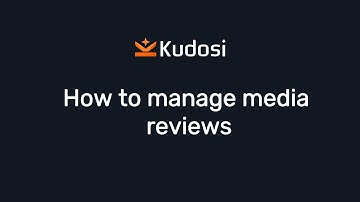 How To Manage Media Reviews With Kudosi (formerly Ali Reviews)