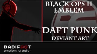 COD Black Ops 2 Emblem Tutorial - Daft Punk Deviant Art