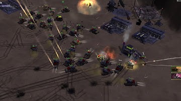 GLA Toxin General Vs Hard Enemy USA Command & Conquer Generals Zero Hour
