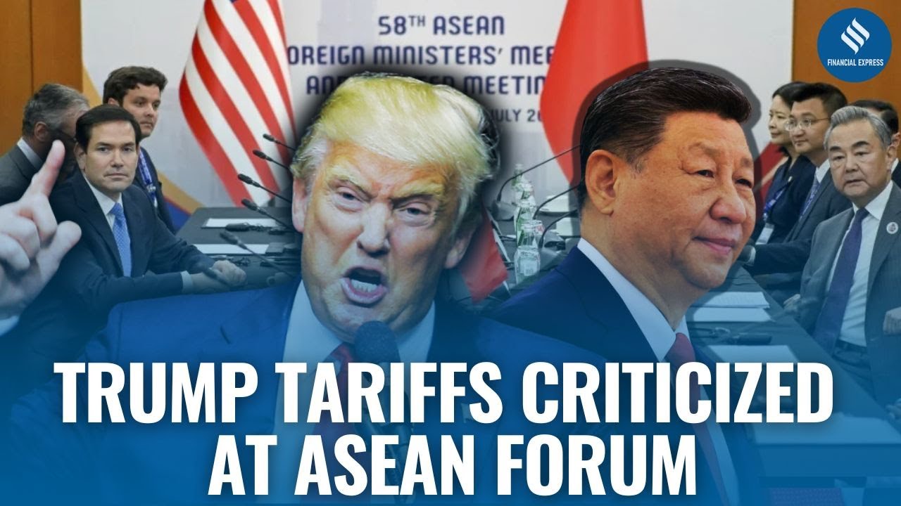 China’s Wang Yi Calls for Unity Over Trump’s Trade Tariff Escalation at ASEAN Meet | Trump Tariffs