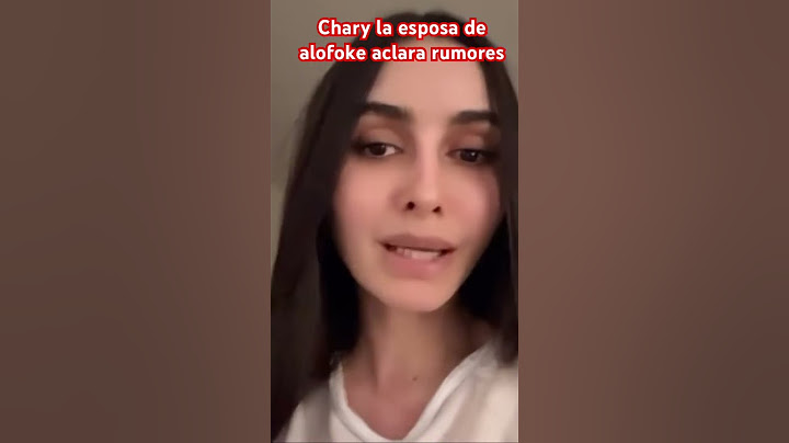 Chary la esposa de alofoke / Santiago Matias, aclara rumores sobre la foto que subió cheddy García