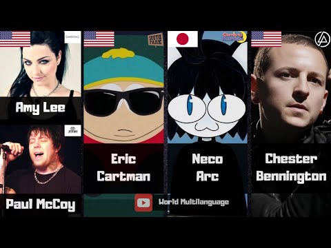 Bring Me To Life Mashup Epic: Evanescence, Eric Cartman, Neco Arc And Chester Bennington