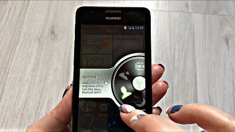 Huawei Ascend G510  Profile settings (roulette style) #shorts