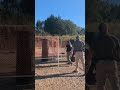 First time running a uspsa stage in a riley bowman class