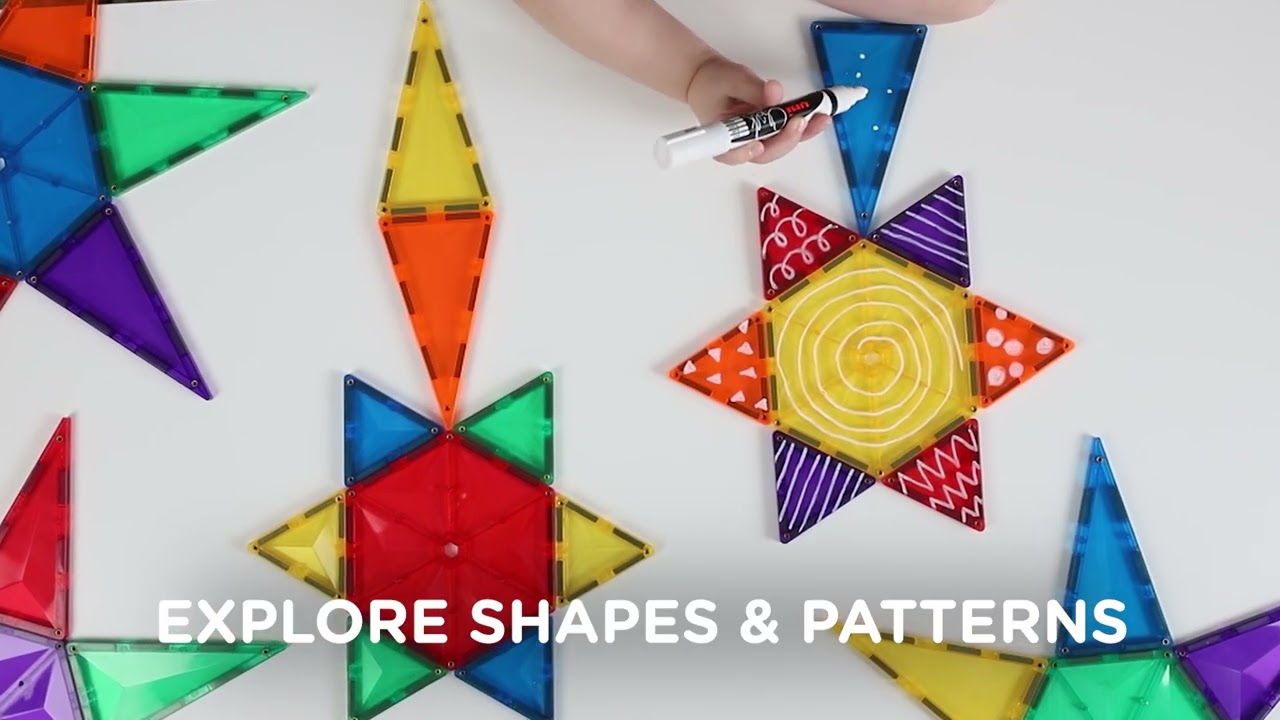 Rainbow Geometry Pack 30 pc